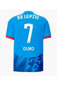 Fotbalové Dres RB Leipzig Dani Olmo #7 Třetí Oblečení 2023-24 Krátký Rukáv